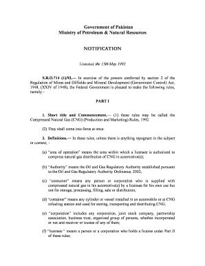 Cng Rules  Form