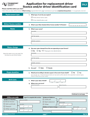  Dl2 Form 2014