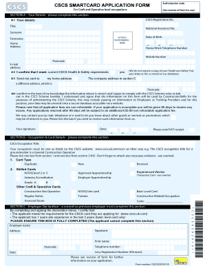 Smart Card Online  Form