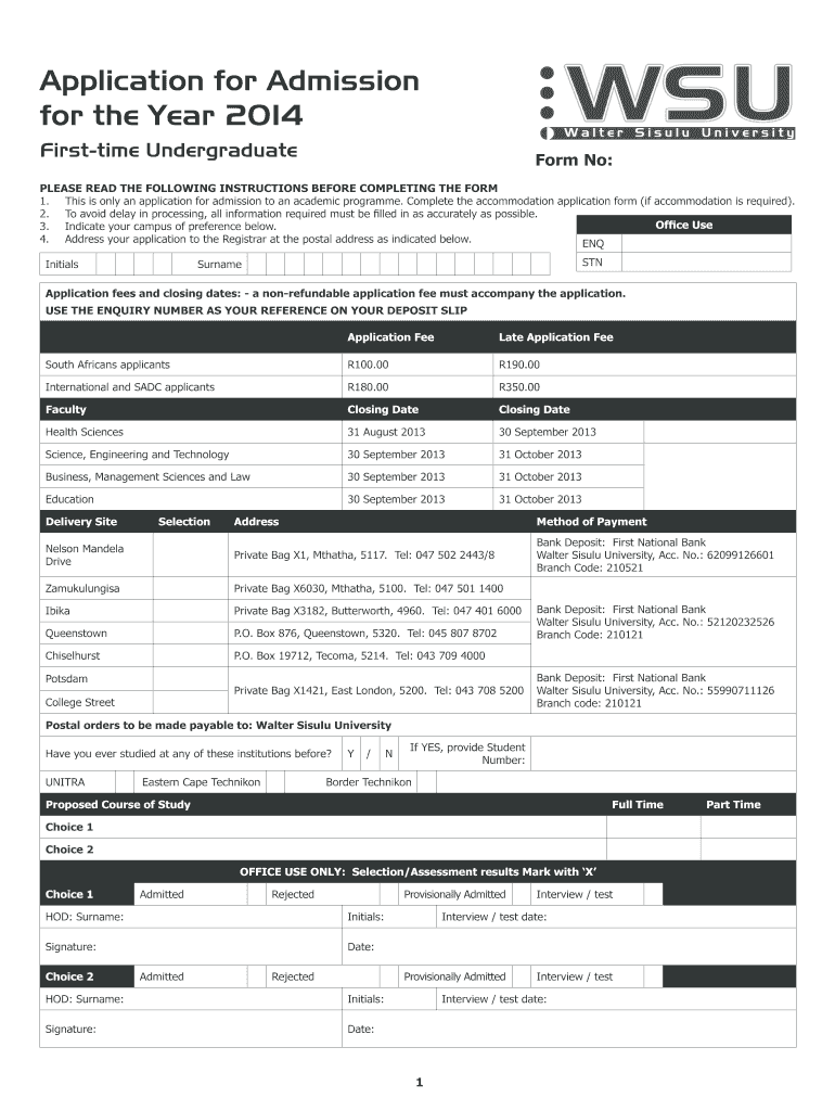 Zamukulungisa Online Application  Form