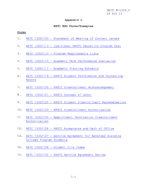 Nstc 1533 115  Form