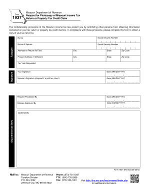  Mo Tax Form 1937 2013