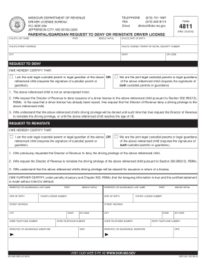  4811 Missouri Department of Revenue Dor Mo 2010