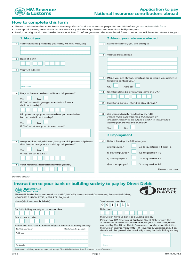 Cf83 Form