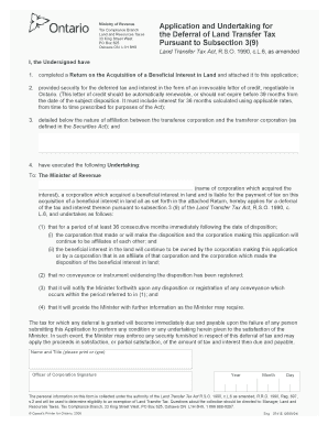 Filable Return of Acquisition of Beneficial Interest in Land  Form