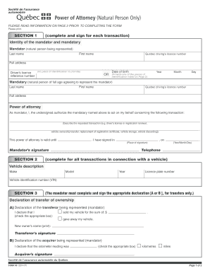  Transfer of Vehicle Ownership Forms Saaq 2014