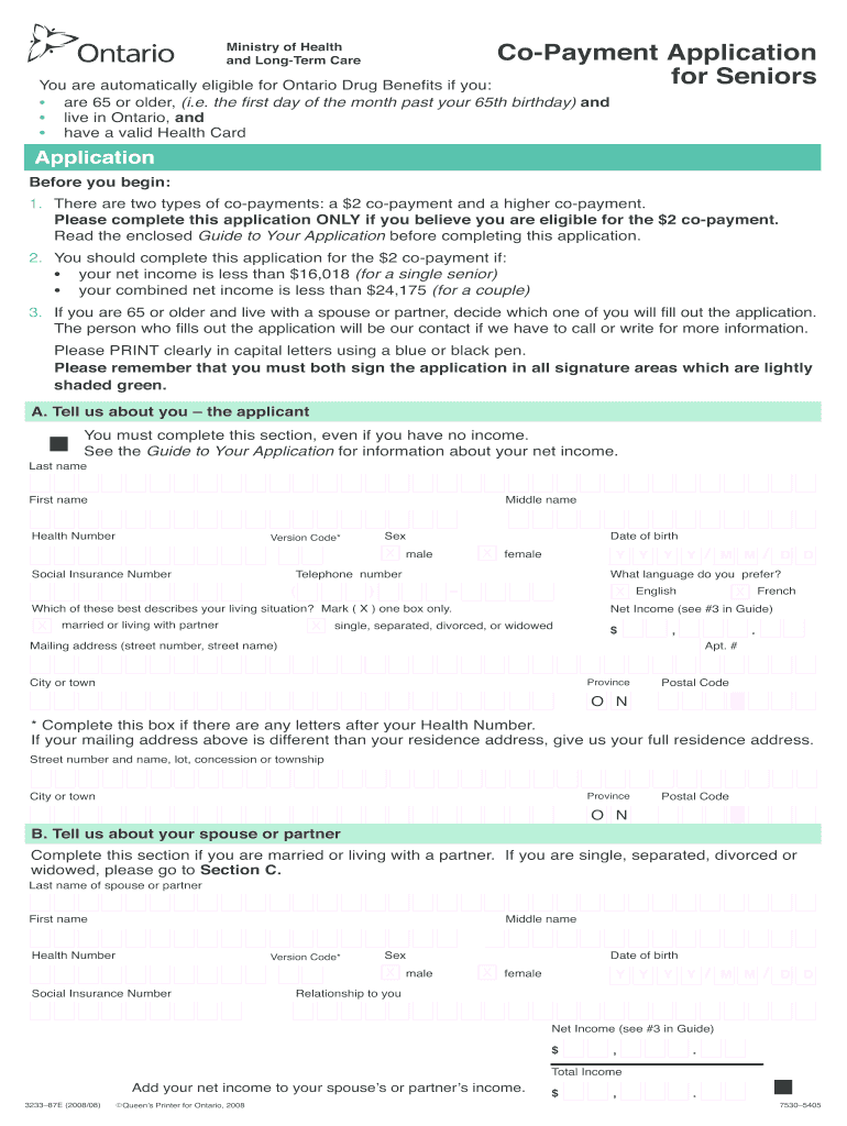  3233 87e  Form 2008