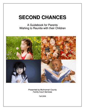 Second Chance a Guidebook for Parents Form