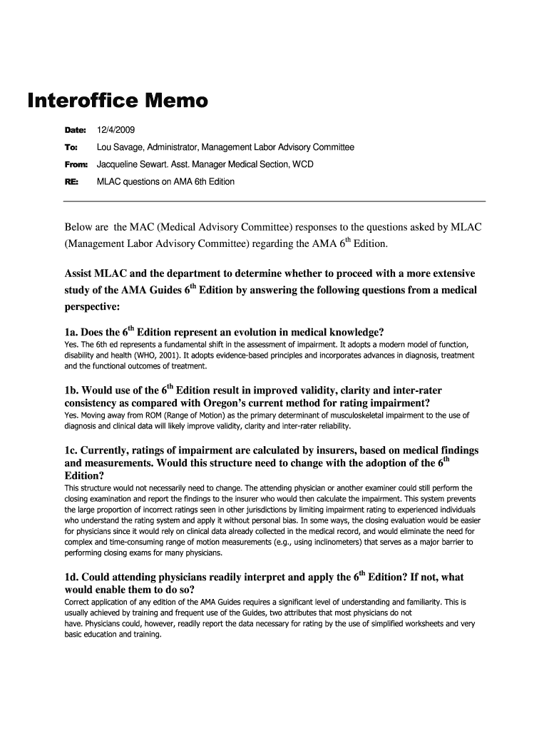 Interoffice Memo Template Form