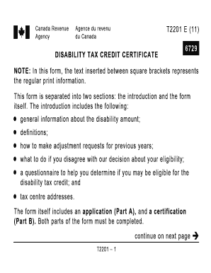  Disability Tax Credit 2018