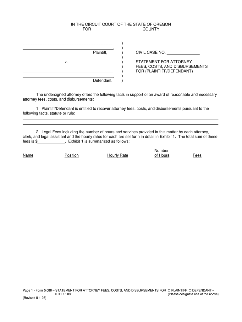  Oregon Disbursements 2008-2024