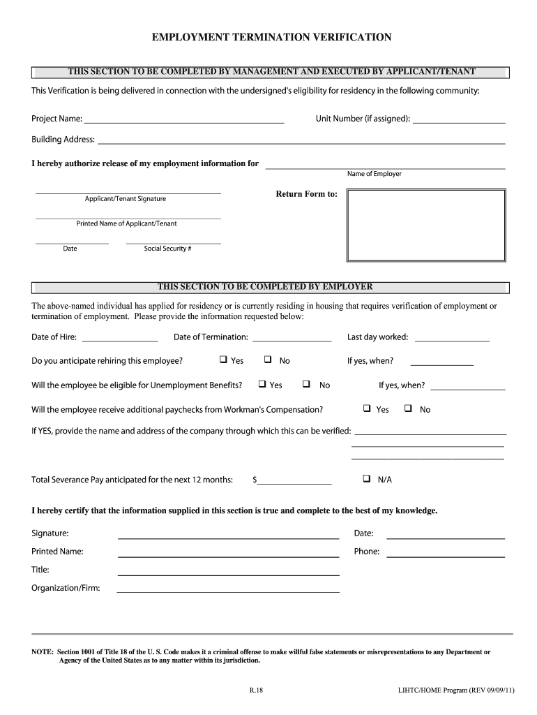 Get and Sign Form for Cessation of Employment 2011-2022