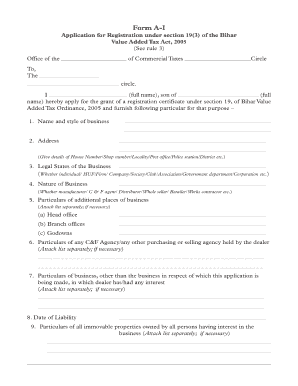 A1 Bihar  Form