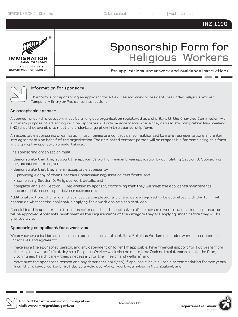  Inz 1190  Form 2011