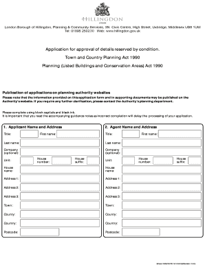 Hillingdon Gov Form