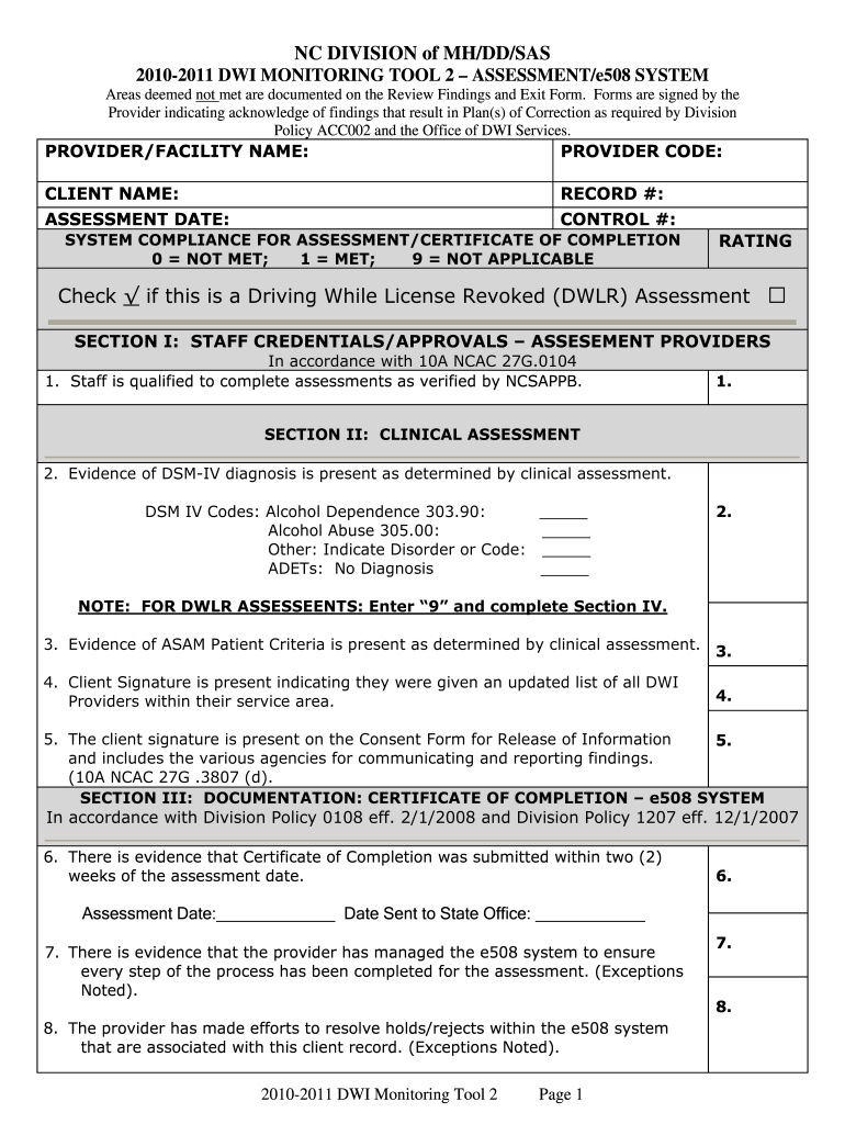  508 Form Dmv 2010-2024