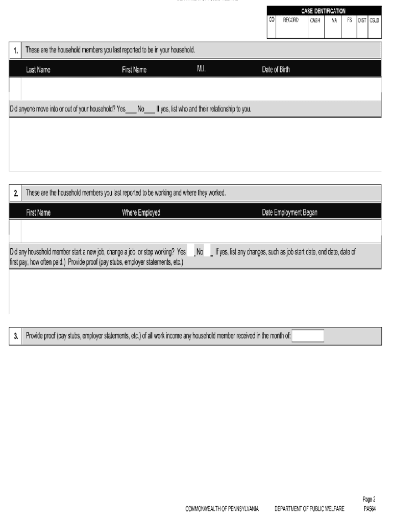  Semi Annual Reporting Form Pa 2007-2024