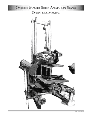 Oxberry Stand  Form