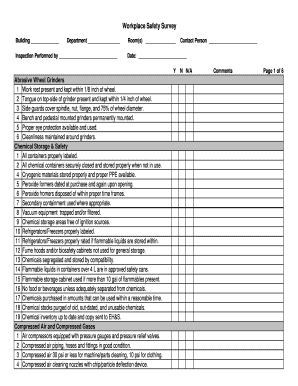 Site Safety Survey Form