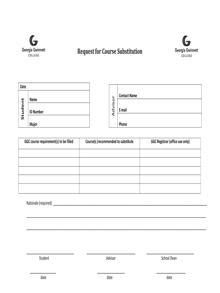 Nucleophilic Substitution  Form