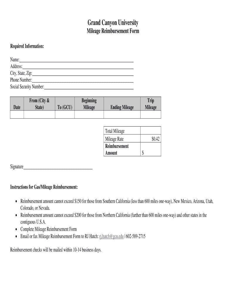 Lds Reimbursement Form