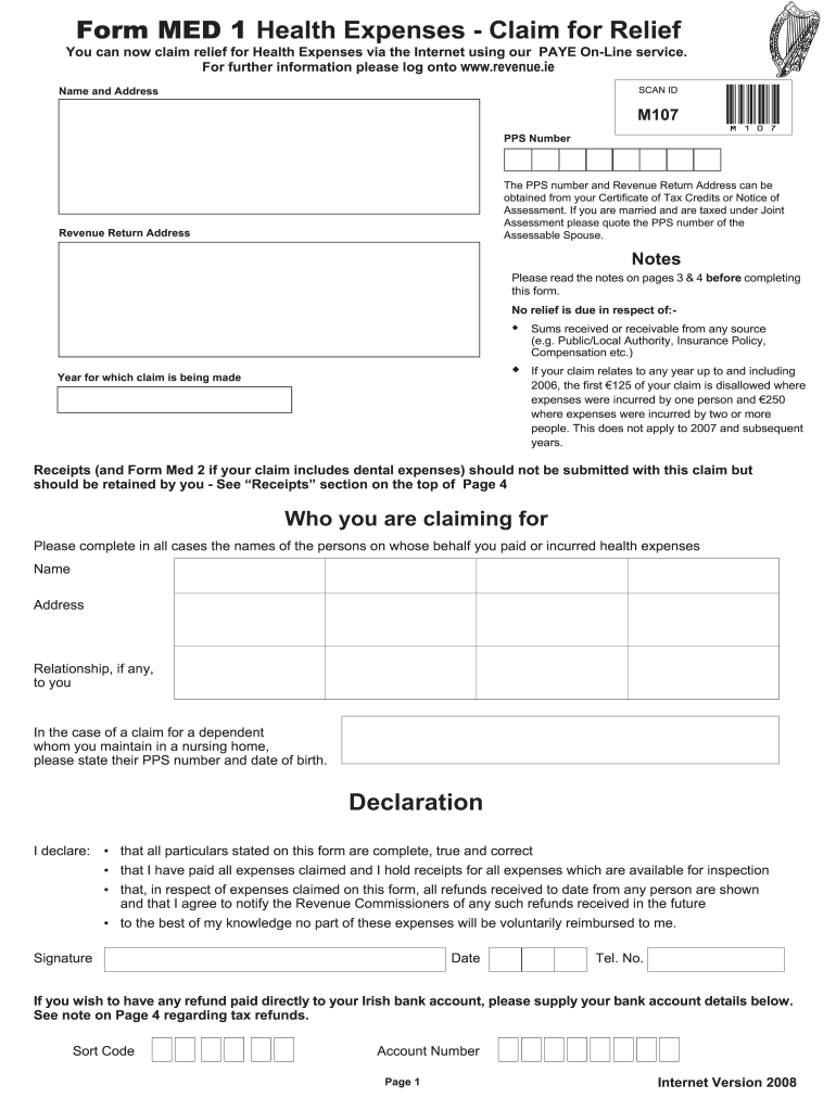 Med 1 Form