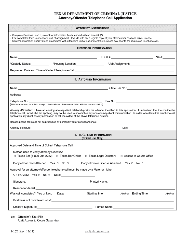  Usar Form 162 2011-2024