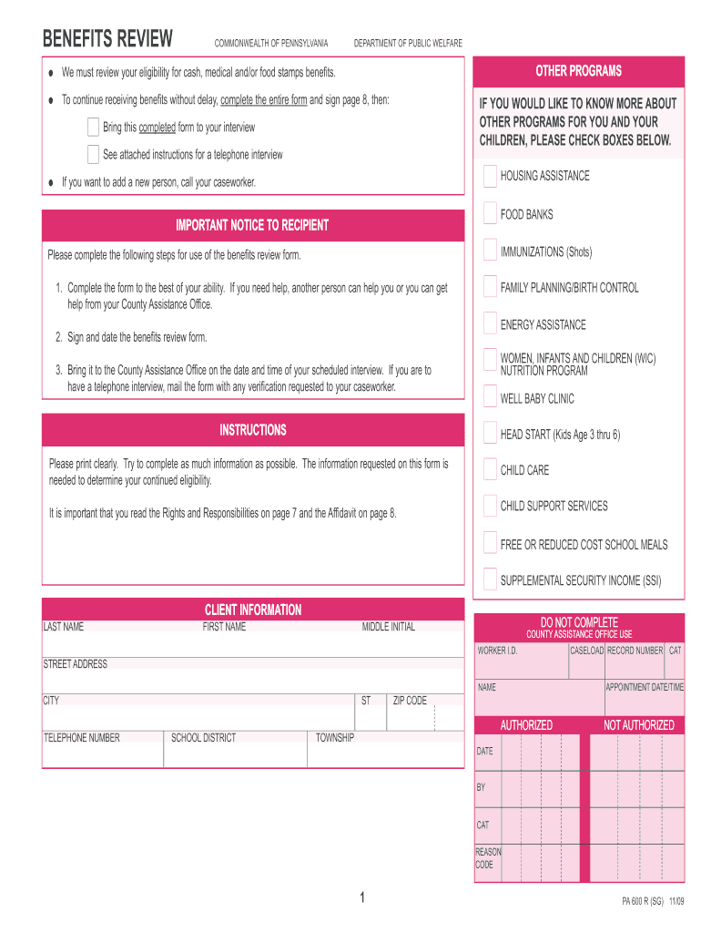 Pa600r  Form