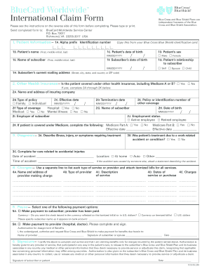 Blue Cross Claim Form Alberta