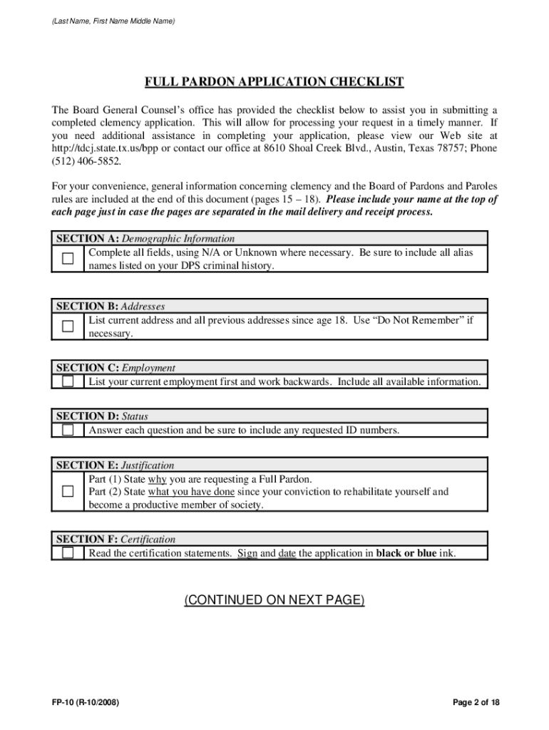  Texas Board of Pardons and Paroles Forms 2012