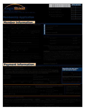 Legal Shield Forms - Fill Out and Sign Printable PDF Template | signNow