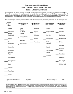 Additional Offender Information Tdcj Pers