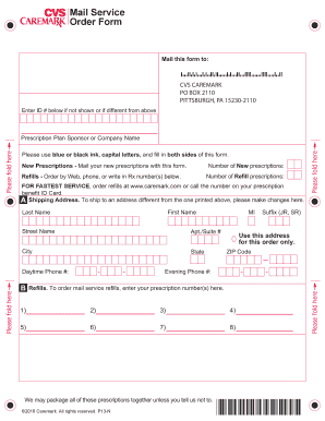 Caremark Forms to Print