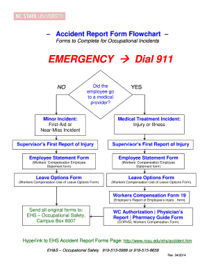 Accident Reporting Flow Chart  Form