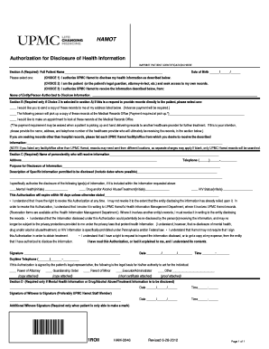 Hamot Medical Center Medical Power of Attorney Forms