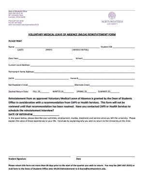 Medical Leave Form for Teachers PDF