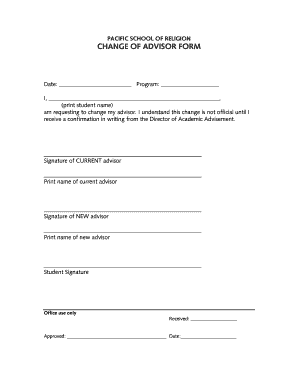 Religion Form