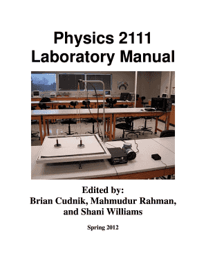 Physics Laboratory Experiments 8th Edition PDF  Form