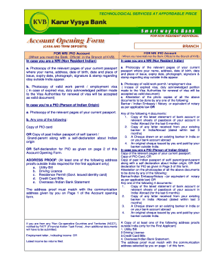 Kvb Cheque Deposit Slip  Form