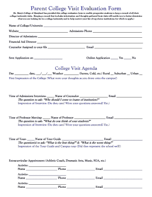industry visit feedback form for engineering college