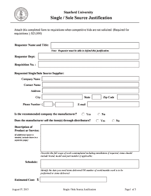 Sole Source Letter Template Microsoft Word  Form