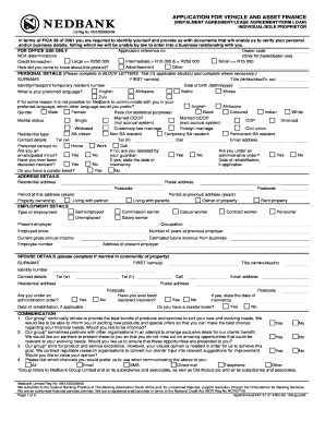 Nedbank Forms PDF