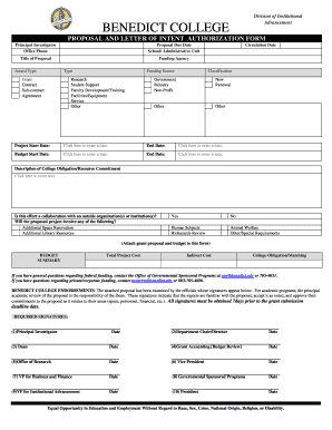 Benedict College 1098 T  Form