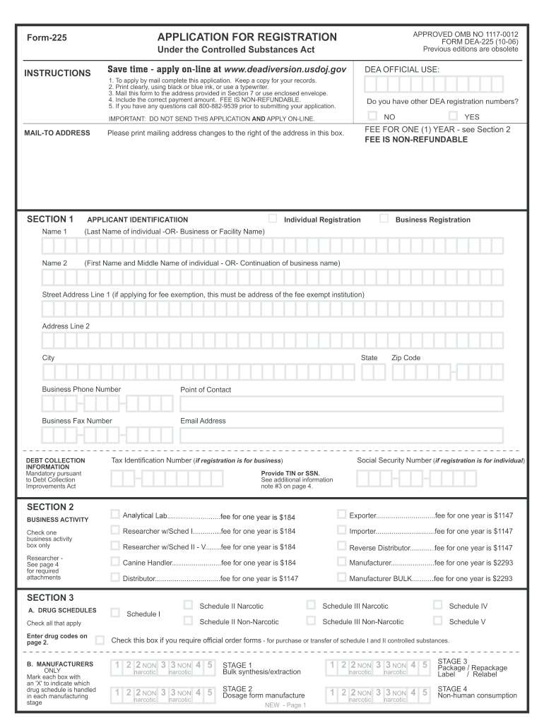  Dea225 Form 2006-2024