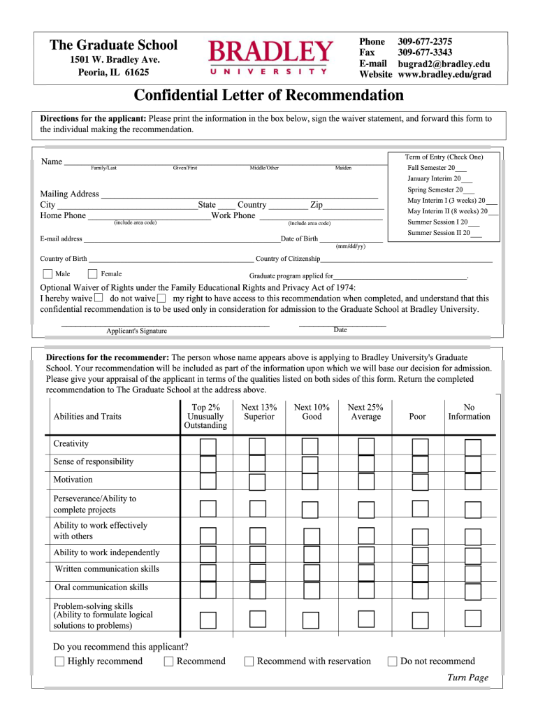 Sample Recommendation Letter for a Secretary Receptionist  Form