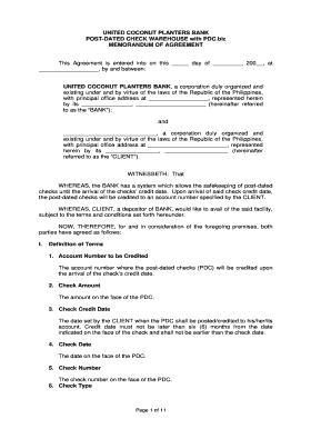 Sample PDC Biz MOA for Corporate Accounts UCPB Com!  Form