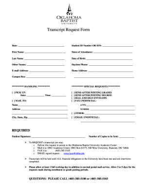 Okbu Banner Form - Fill Out and Sign Printable PDF Template ...