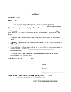 SB 1528 AFFIDAVIT REGARDING RESIDENCY DOC Ollusa  Form