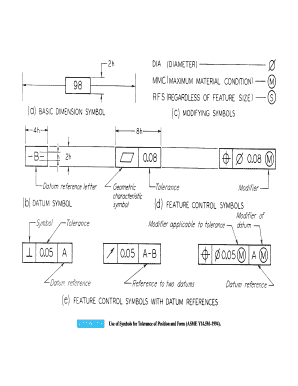 Feature Control Frame PPT  Form