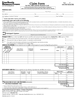  Fbmc Claim Form 2011-2024